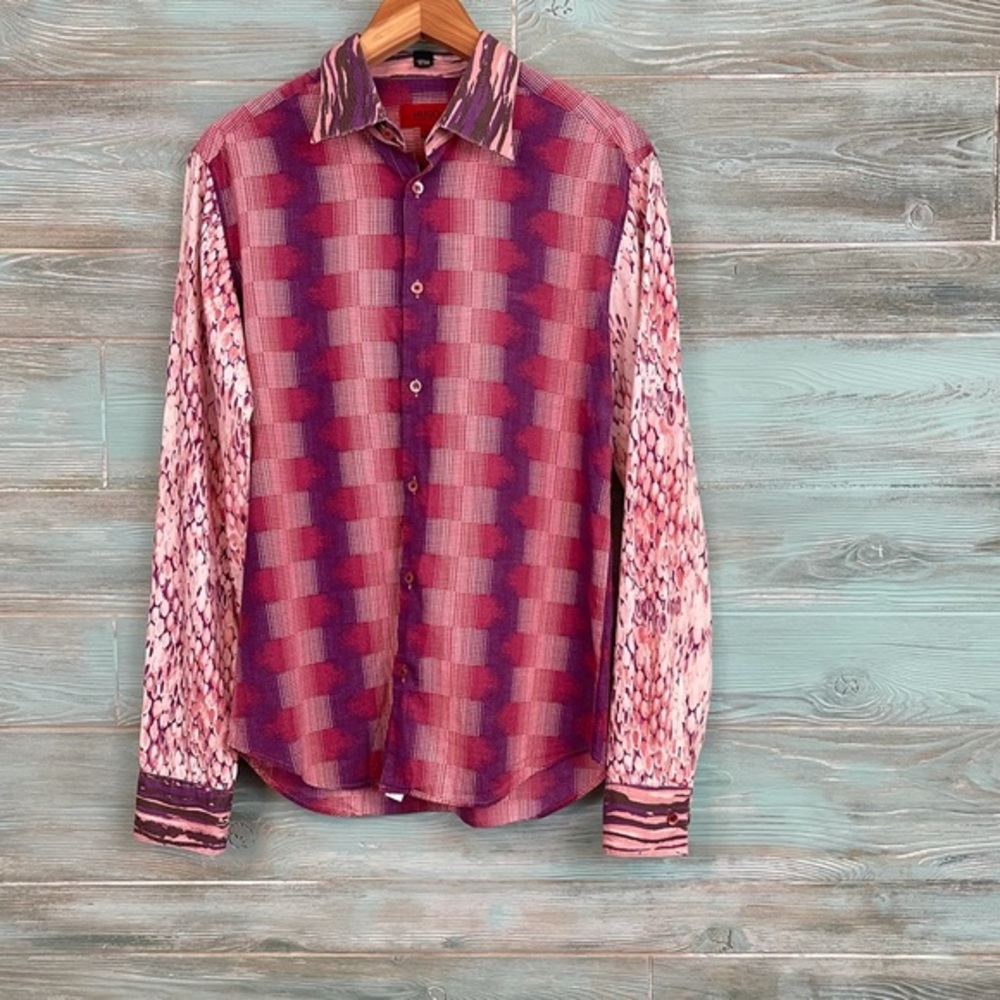 Hugo Boss - Retro 90’s Vintage Single Stitch Shirt - Picture 10 of 16